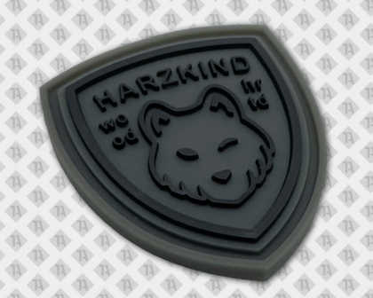 PVC Aufnäher Patch Rubber Wappen Harzkind Firmen