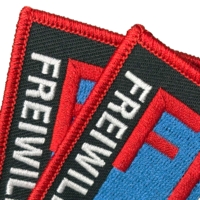 Gestickter Patch-Aufnäher mit Kettelrand – Hochwertige Stickerei für Vereine & Organisationen