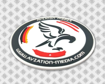 Runder Aufnäher Patch PVC Rubber bunt Deutschland Schweiz Österreich Firma